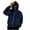 Navy/02, variant on Zip Up Hoodies for Men Fuzzy Sherpa Warm Face Mask Fall Winter Warm Coats Wind-Resistants Fleece Double Hooded Sweatshirts Jackets with Pocket, S-3XL