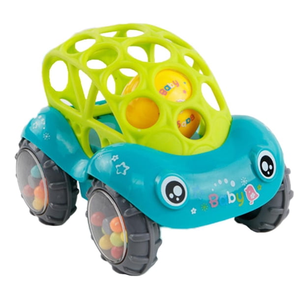Coche de bebé muñeca agarre de mano pelota juguetes para niño Verde Sunnimix Mini juguetes de coche