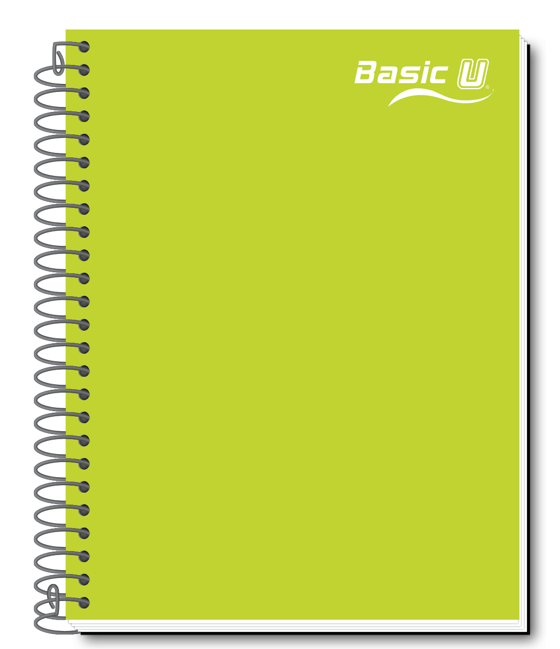Top Star Basic U 5 Subject Wirebound Notebook Hard Cover Small Various Designs