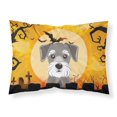 thumbnail image 1 of ""Caroline'S Treasures Bb1764Pillowcase Funda De Almohada Estándar De Tela Schnauzer De Halloween, Grande, Multicolor"", 1 of 1
