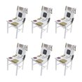 thumbnail image 3 of Removable  Cover, Soft And Comfortable Dustproof Chair Covers Easy To   For Dinning Room For Office Type 1, 3 of 8