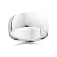 thumbnail image 2 of Mens High Polished Wedding Band 14K White Gold, 2 of 2