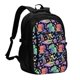 thumbnail image 1 of Easygdp Colorful Animals Mochila para Laptop de Viaje con Puerto USB, Mochila para Laptop con Puerto de Carga USB para Mujeres y Hombres, 1 of 7