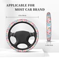 thumbnail image 5 of Naloa Cupcakes and Donuts Elastic Steering Wheel Cover, Auto Steering Wheel Cover – 15 Inch , Comfortable Grip, Fit Suvs,Vans Cars,Trucks, 5 of 8