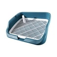 thumbnail image 2 of Toilette pour Chien Toilette pour Pipi de Chien Plateau de Pot pour Chien Réutilisable Bac de Pot pour Chien Intérieur Extérieur Entraîneur de Pot Coin pour Chat Chiot Petits Chiens Accessoires pour Animaux Bleu, 2 of 8