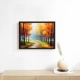 thumbnail image 3 of Nawypu Autumn Maple Leaf Wall Art Maple Trees Forest Canvas Prints Colorful Fall Natural Landscape Picture Bedroom Office Decor Frame, 3 of 4
