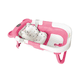 thumbnail image 1 of Bañera Tina Bebe Con Cojín 2pz Malubero Rosa, Blanco, 1 of 5