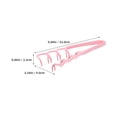 thumbnail image 2 of unbranded 6Ud Peine De Estilo Para Con Textura Y Volumen Color Rosa, 2 of 8