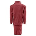 thumbnail image 4 of JHLZHS Robe Noire et Robe d'Hiver pour Femmes Col Roulé Tricoté Couleur Unie Chandail Ensemble Jupe Robes d'Été Robe Cocktail, 4 of 5