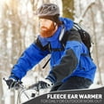 thumbnail image 6 of HESHENG Fleece Ear Warmers Headband Winter Ear Muffs for Men Women Kids in Cold Weather, Running Yoga Skiing Riding Bike Ear Cover, 6 of 7