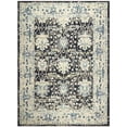 thumbnail image 2 of Laura Hill Bella Amelia Damask Area Rug, Navy/Ivory, 7'10"x10'2", 2 of 5