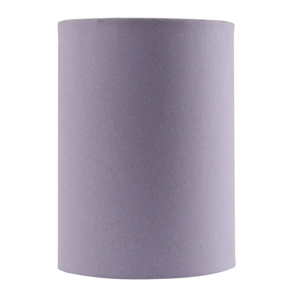 Aspen Creative 31288 Transitional Drum (Cylinder) Shape Spider Construction Lamp Shade in Purple, 8" wide (8" x 8" x 11")