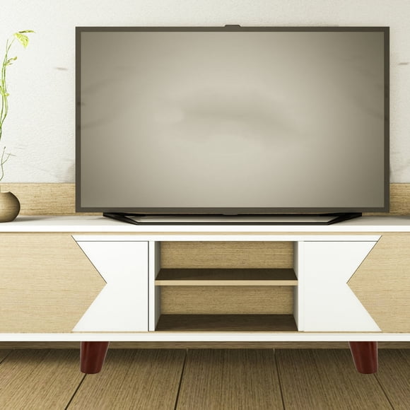 FUTUREORYY 1 Set Contemporary Wooden Legs for Coffee Table Cabinet Home Decor