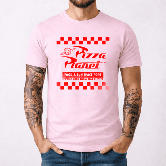 T-Shirt Uniforme Pizza Planet Toy Story pour Hommes