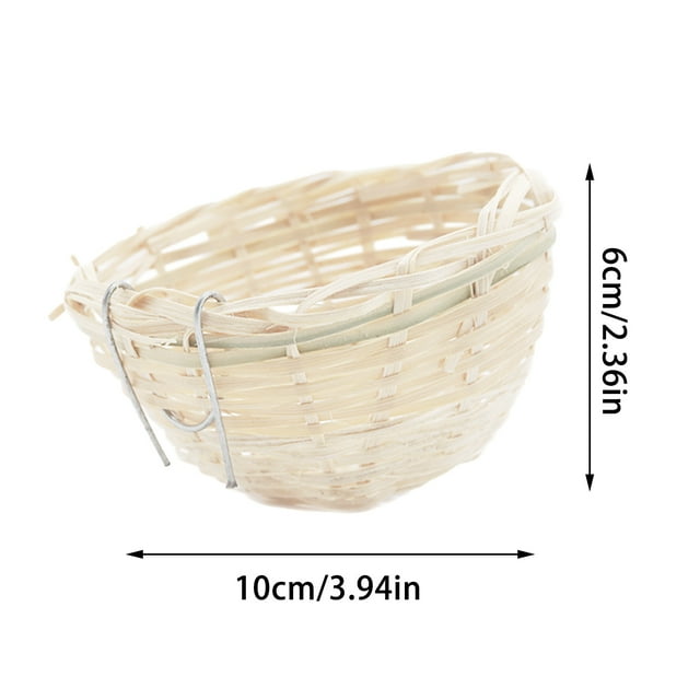 Oiseau Tissé Oiseau pour Cage Accessoires de Cage pour Perroquet Perruche