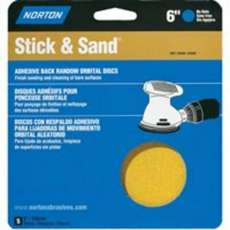 

1 PC-Norton 07660702498 120-Grit Stick & Sand Discs 6