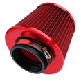 thumbnail image 3 of Filtro de aire del coche Filtración potente de alto flujo 16 Soporte de forma radial Filtro de entrada de aire para vehículo Rojo Jadeshay A, 3 of 8