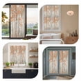 thumbnail image 7 of Orange Grey Forest Window Privacy Film, Grey Modern Art Oil Painting Static Cling UV Sun Blocking Heat Control Window Tint Day and Night, Non-Adhesive One Way Windows Privacy Cover 17.7''x78.7'', 7 of 7