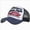 Navy, variant on Mesh Trucker Hat Sport Baseball Cap Adjustable Suede Brim Visor Unisex Golf Dad Hat Wine Red