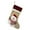 B, variant on BNNG Christmas Stockings, 18'' Xmas Stockings with Snowflake Santa Snowman Reindeer Penguin and Plush Faux Fur Cuff Stockings for Stairs Fireplace Hanging Xmas Home Decor
