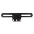 thumbnail image 2 of koolsoo Iron Motorbike License Plate Mount Holder Rear Tail Light Lamp Bracket Black, 2 of 5