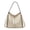 White, variant on Tote Bag for Women PU Leather Shoulder Bags Fashion Large Purse and Handbags with Adjustable Shoulder Strap Blue