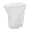IRIS 8 Quart Airtight Pet Food Container, White