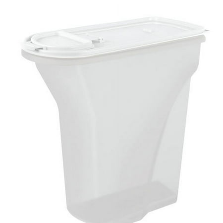 IRIS 8 Quart Airtight Pet Food Container, White