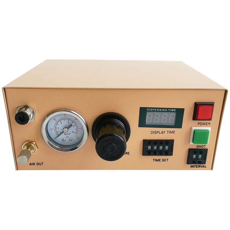 INTSUPERMAI Glue Dispenser Machine Solder Paste Liquid Dispensing Controller Adhesive Dispenser