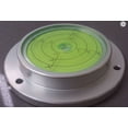 thumbnail image 5 of Very Large Flanged Metal Circular Angle Spirit Bubble Degree Level (Green Liquid) 80mm Diameter with Degree Marking - Surface Level, Bulls Eye Bullseye Round (CR), 5 of 5