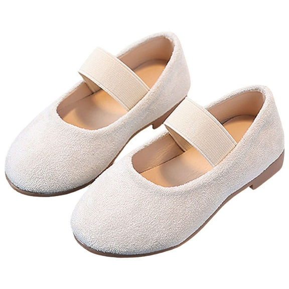 YLYL Toddler Girls Mary Jane Shoes Soft Sole Slip on School Wedding Party Church Ballet Flats Shoes