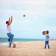 Toss and Catch Ball Set, Catch Game Toys , Beach Toys Paddle Ball Game Set with 2 Paddles and 1 Balls, Outdoor Games for Boys & Girls