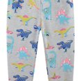 thumbnail image 4 of NOEGOEU Toddler and Boys Sweatpants Drawstring Pants with Elastic Waist Stretchy Cuffed for 1-7Y (Grey,2-3 Years), 4 of 4