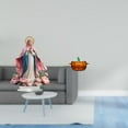 thumbnail image 2 of Belén de acrílico, adorno de pie, centro de mesa, bombonera de cristal, tarro decorativo, ideal para fiestas festivas y ambientes otoñales., 2 of 8