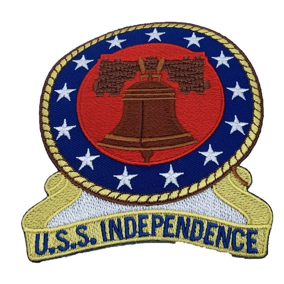 USS Independence CV-62 Patch – Plastic Backing