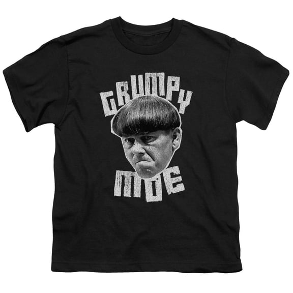 Three Stooges - Grumpy Moe - Youth Short Sleeve Shirt - Small