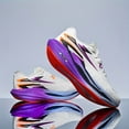 thumbnail image 6 of Men's Fashion Running Shoes with Full-Length Carbon Plate Technology - High-Rebound Cushioned Comfort, Shock Absorption & Stability - Lightweight Breathable Knit Low-Top Design for Marathon, Training, 6 of 9