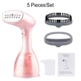 thumbnail image 3 of Yuarrent Vaporizador de ropa, 280ml, viaje, 18g/min, 1200W/1500W, plancha de vapor de tela DIY, dispositivo de planchado de ropa colgante portátil Electrodomésticos 3 engranajes Rosa claro Yuarrent HA059647-03B, 3 of 6