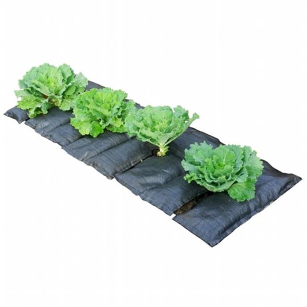 Garden Mat 48 48 in. x 18 in. Garden Bed Hydration Mat with 4