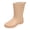 A-Brown, variant on Women's Mid Calf Rain Boots Waterproof Fashion Garden Shoes Anti-slipping Rainboots for Women Comfortable Insole Light Rain Shoes A-Brown 5.5(36)