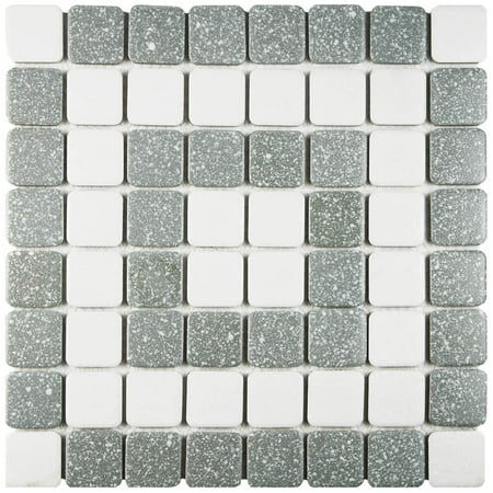 Merola Tile Fkossw Crystalline Market - Grey