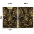 thumbnail image 5 of FORMRS Acrylic Clipboard with Low Profile Clip Standard A4 Letter Size, 12.5" x 9", Black Flower Pattern, 5 of 8