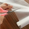 thumbnail image 5 of Pack of 5 EVA Shelf Drawer Liner 59 Inch x 12 Inch Non-Slip Mat, Waterproof, Clear, 5 of 7