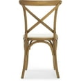Finch Elmhurst Farmhouse Crossback Dining Chair, Vintage Cream (Set of