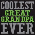 thumbnail image 3 of CafePress - Coolest Great Grandpa Ever Dark T Shirt - Men's Classic Graphic Cotton T-Shirt, 3 of 4