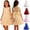 Beige, variant on ATOGUTA Summer Dresses for Girls Bridesmaid Summer Wedding Pageant Dresses Princess Birthday Party Size 8-13, Pink