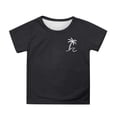 thumbnail image 6 of Miaoju Girls T Shirts Oversize Round Neck Cute Graphic Short Sleeve T Shirt Comfortable Back To School Shirt Kids Summer Clothing, 6 of 6