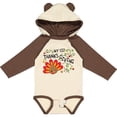 thumbnail image 3 of Inktastic My First Thanksgiving Cute Turkey Boys or Girls Long Sleeve Baby Bodysuit, 3 of 5