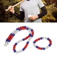thumbnail image 1 of Collar De Béisbol, Collar Y Pulsera De Béisbol Elásticos De Moda Con Diamantes De Imitación Brillantes, 3 Colores Para Hombres Y Niños, 1 of 7