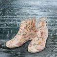 thumbnail image 2 of Botas de lluvia para mujer con estampado antideslizante e impermeables, zapatos de jardín (38), 2 of 9
